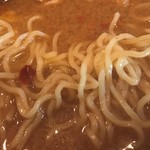 Taiwan Ramen Gyozatacchan - 麺アップ