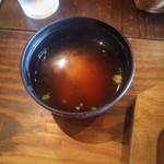 洋食春 - 味噌汁