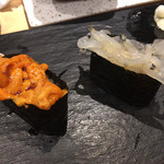 晶 - 岩手県のバフンウニと白魚