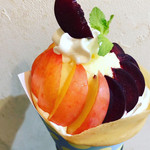 クレープリー チロル - 奄美大島のすもも2種盛り¥1400