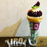 クレープリー チロル - 奄美大島のすもも2種盛り¥1400