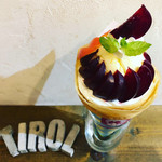 クレープリー チロル - 奄美大島のすもも2種盛り¥1400