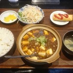 揚子飯店 - 麻婆豆腐ランチ（ランチパスポート使用）