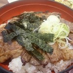 おかめ - 熟成カルビ丼御膳 の カルビ丼