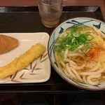 丸亀製麺 - かけ＋いか天＋いなり