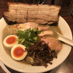 NAKAGAWA わず - 味玉駅麺 ※レザークリスピー追加