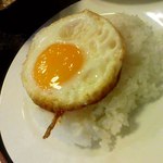 キッチンスズキ - 洋風ハンバーグ目玉焼き添え、海老フライ、カキフライ