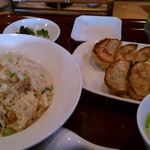 中華料理たんぽぽ - 炒飯＆餃子セット　６５０円