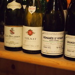 柳家 - 鳥にぴったりのシャプティエのコート・ロティ。お店にはジビエにドンピシャのワインが置いてあります。隣はジビエにぴったりと言う１９７８年のヴォルネイ。