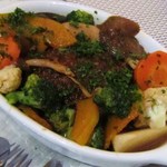 ビストロ ダイア - サウスダン種 子羊肉の軽い煮込みハンバーグ