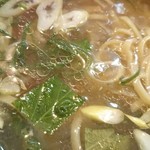 中村商店 - しそ、ネギ、スープ。