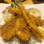 酒肴 新屋敷 - 絶品アジフライ＆お初の銀宝フライ