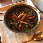 Restaurant Bei Pepe - 黒のパエージャ