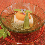 Chisou Wajousugi - 雲丹やじゅん菜と爽やかな出汁。