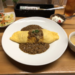 オレガノ食堂 - オムカレー