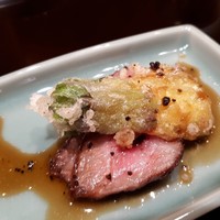 すず木 - ローストビーフ　トリュフ醤油