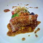 L’Orange - メイン料理　十勝豚バラ肉のロースト