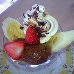 L’Orange - デザート　チョコレートパフェ