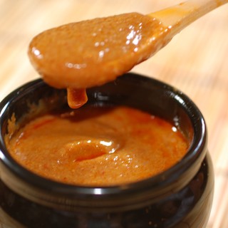 Secret miso sauce (our restaurant is the birthplace of miso sauce)