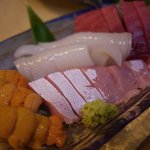 居酒屋丸一 - 丸一の忘年会は刺身食べ放題