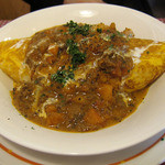 カフェレストラン ホット・ベリー - チーズリゾット風オムライス