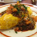 カフェレストラン ホット・ベリー - とろーりチーズとミートソースのオムライス　