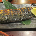 炭火焼食堂 こがね屋 - 鯖の魚醤（いしる）干し