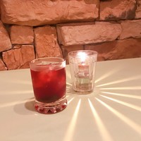 洋食 ヨコオ - カシスソーダはワンドリンクサービスです❣️
