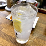 ホルモン道場 - ＊チューハイ レモン（¥350）