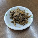 中華そば 富いち - 煮干しの佃煮（無料）