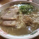 一楽ラーメン - 大盛りラーメン カタ麺