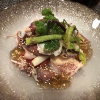 やすい - 山菜とホタルイカ、無花果