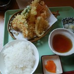 だんらん食堂 - 天ぷら定食