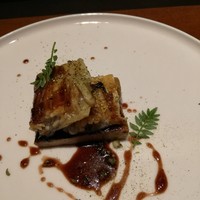 わたべ - フォアグラのテリーヌと鰻の蒲焼き