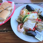Half Shell Raw Bar - Seafood Pasta 2$4.99