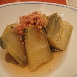 定食サトウ - 茄子の揚げ浸し540円