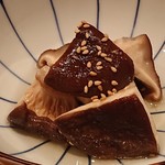 定食サトウ - しいたけのピクルス430円