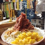 居酒屋 ゆうちゃん - コンビーフポテトサラダ600円のコンビーフ多め