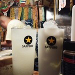 居酒屋 ゆうちゃん - ゆずハイ500円にミルクハイ濃いめ550円