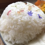 カフェアンドショップ ロータスランド - 2019/06/15
      今週のおまかせセット 550円
      ＊新玉ねぎ大豊作！感謝プレート
      ・新玉ねぎのカップグラタン
      ・新玉ねぎ入りプレーンオムレツ
      ・エンサイ炒め
      ・オニオンスープ
      ・赤玉ねぎのスライス