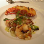 Restaurant La Vie - 魚料理　ロブスター海老と真鯛のロースト