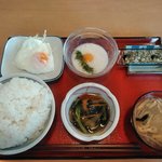 盛岡月が丘食堂 - 朝食セット（４００円）