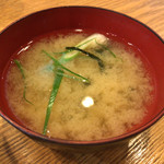h Sushi nanakarage - 味噌汁