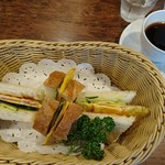 いなだ珈琲舎 - ホットサンドセット