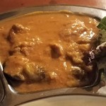 マンダラ - Aランチ：日替わりチキンとナスのカレー