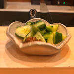 焼鳥 谷口 - もろきゅう