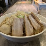 麺処 湊生 - 「特製角ふじラーメン」1,030円「男盛（太麺限定）」150円（税込）〔麺増し 茹で前麺量 合計 500g〕