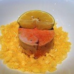 エッセンシャルクッキング - あん肝とシトラスの結晶