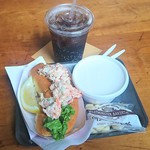 Boston and Maine Fish Company - Lobster Roll & Clam Chowder Combo $23.36