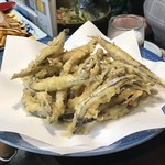遊酒食堂 宇都宮 - キビナゴの天ぷら
